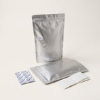 Mylarpåsar med Syreabsorbenter och Etiketter för Långtidsförvaring av Ris, Pasta och Torrvaror, Komplett Kit