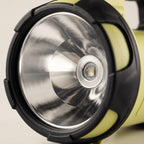 Uppladdningsbar Ficklampa med Flodljus och Handtag för Tomten, Bilen och Mörka Vägar, USB-laddning