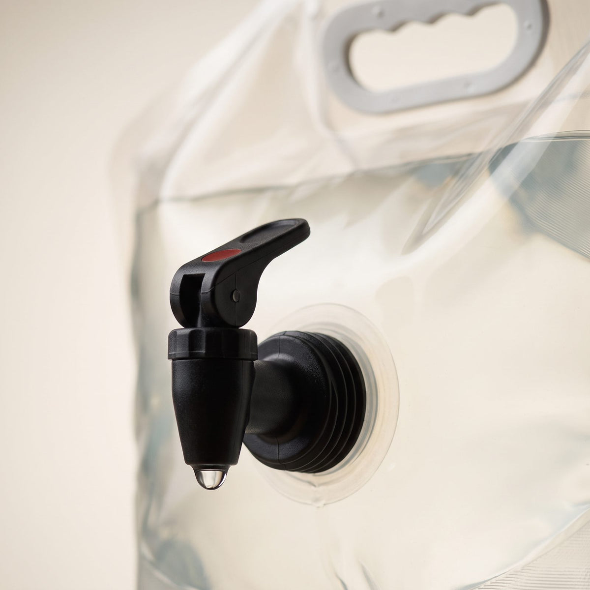Hopfällbara Vattenbehållare 10 Liter med Kran för Förvaring och Transport, 3-pack