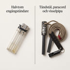 Eldstartarkit med Tändstål, Paracord och Visselpipa för Stugan, Utflykten och Beredskapslådan, Kompakt Format