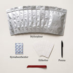 Mylarpåsar med Syreabsorbenter och Etiketter för Långtidsförvaring av Ris, Pasta och Torrvaror, Komplett Kit