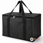 Svart ihopvikbar kylbag 35 liter, packshot