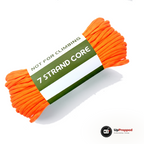 Paracord 550 30 meter, orange, packshot