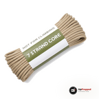 Paracord 550 30 meter, sand, packshot