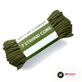 Paracord 550 30 meter, olivgrön, packshot