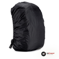 Regnskydd till ryggsäck 45 L, svart, packshot