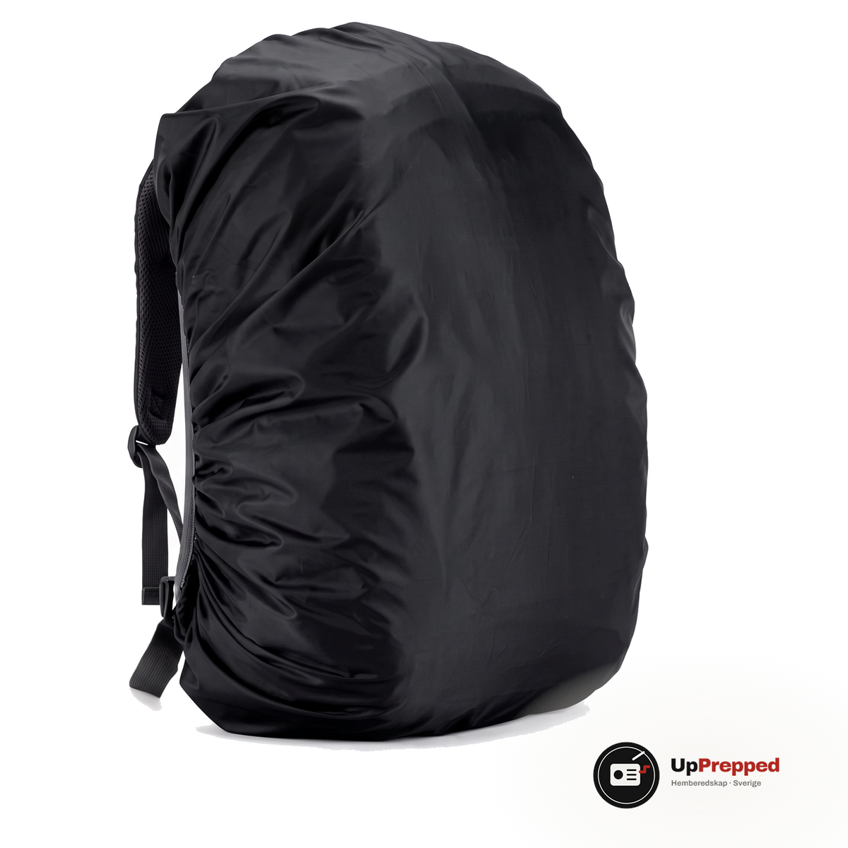 Regnskydd till ryggsäck 60 L, svart, packshot