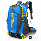 Vandringsryggsäck 40L, blå, packshot