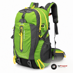 Vandringsryggsäck 40L, grön, packshot