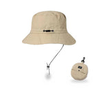 Ihopvikbar solhatt UPF50+, beige, packshot