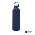 Termosflaska 1 liter med bärögla, marinblå, packshot