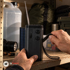 Vevradio 4500 mAh - vevarm och kontroller